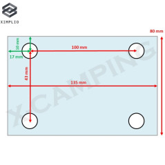 Adaptateur inclinable pour porte-vélos sur boule d'attelage